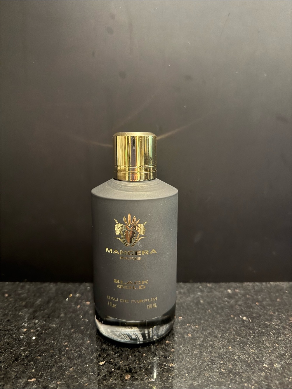 Mancera Black Gold Eau de Parfum for Men - Black